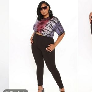 Plus Size Fleece Lined Leggings